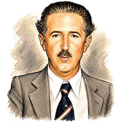 Caricatura de Ademar de Barros