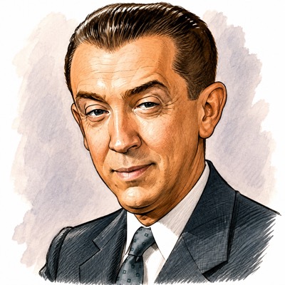 Caricatura de Juscelino Kubitschek